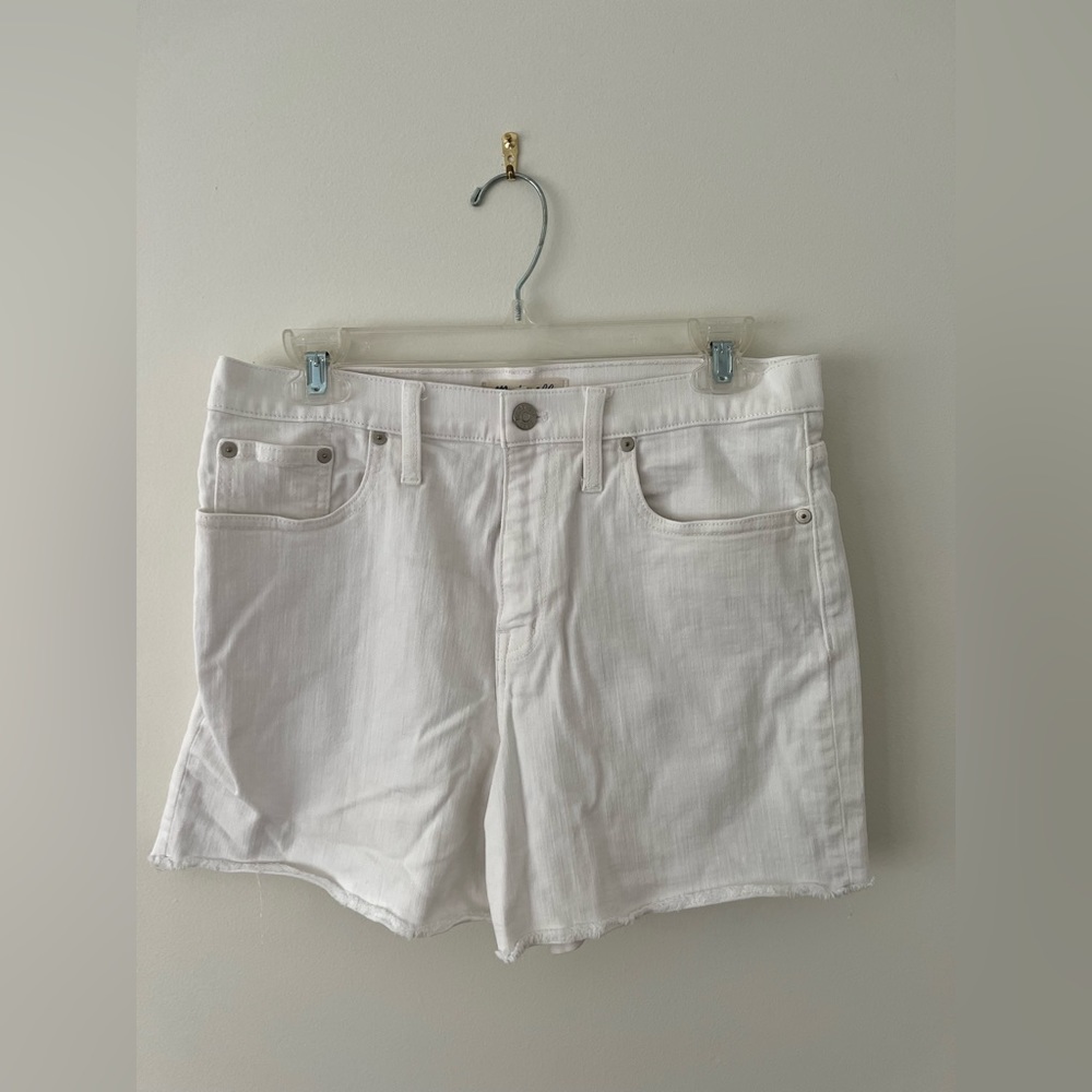 Madewell White Shorts Size 29